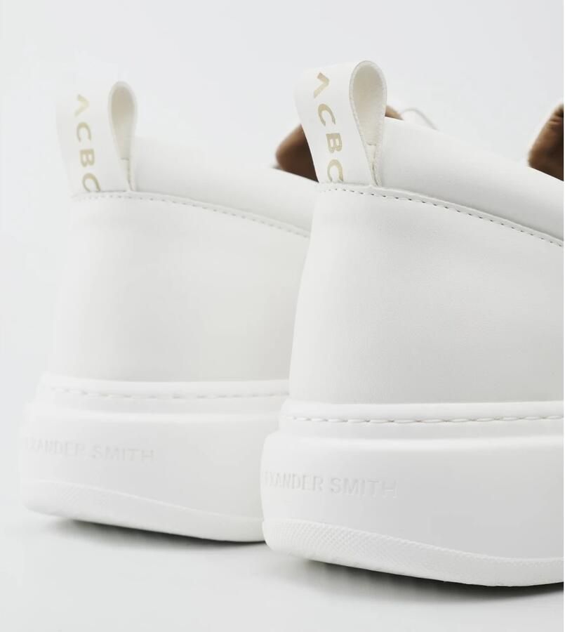 Alexander Smith Eco Wembley Leren Sneaker Off White Heren
