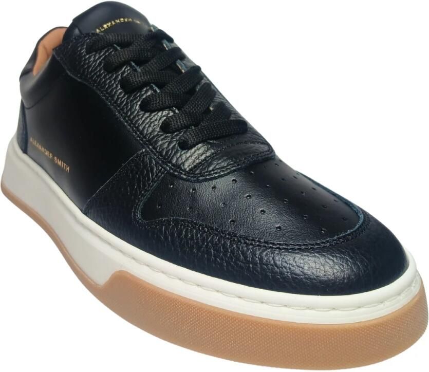 Alexander Smith Zwarte Harrow Man Sneakers Black Heren - Foto 2