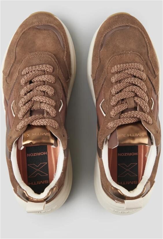 D.a.t.e. Sneakers Bruin Heren - Foto 4