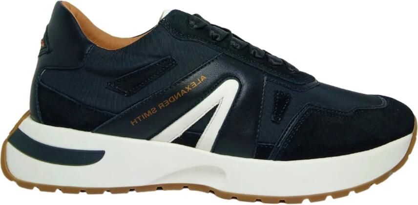 Alexander Smith Suede Sneaker Black Heren
