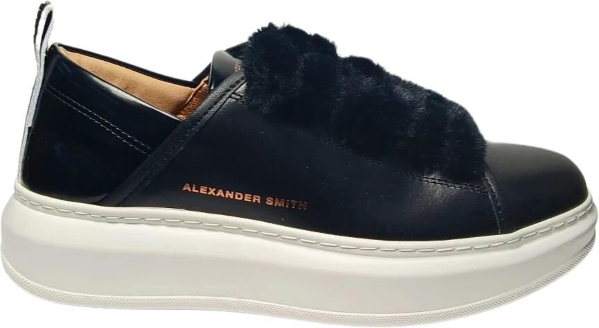 Alexander Smith Leren en Textiel Sneakers