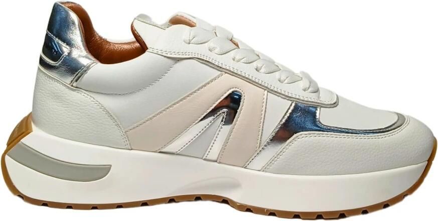 Alexander Smith Wit Zilver Hyde Vrouw Sneakers White Dames - Foto 2