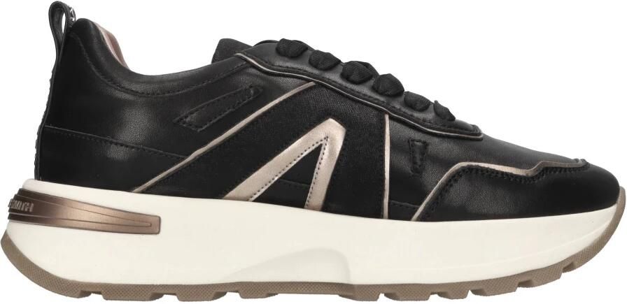 ALEXANDER SMITH Lage Sneakers Dames Liverpool Leer Zwart - Foto 4