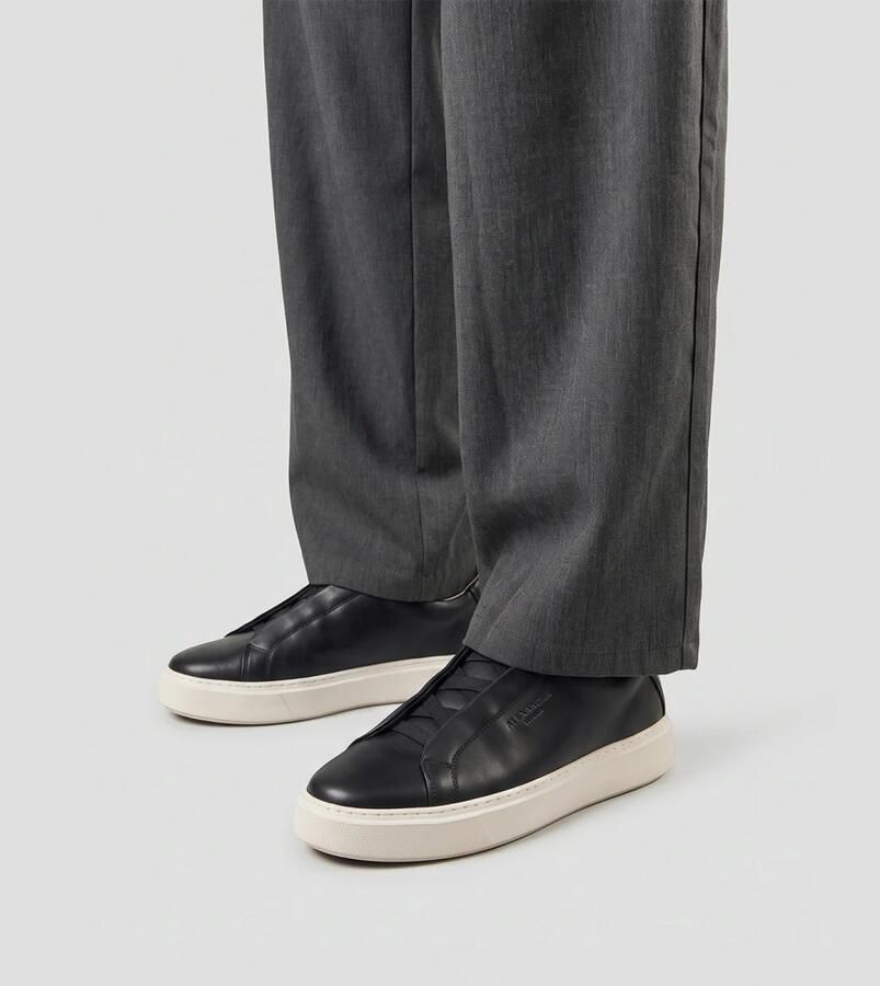 Autry Leren sneakers met geborduurd logo White - Foto 10