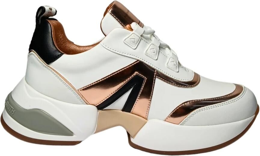 Alexander Smith Trendy Marble Sneakers met Koperen Details Multicolor Dames - Foto 3