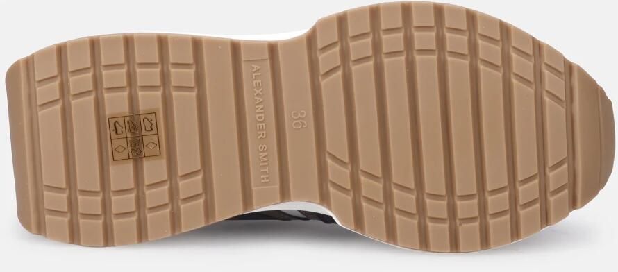 Alexander Smith Elegante leren sneakers met trendy kleuren Multicolor Dames