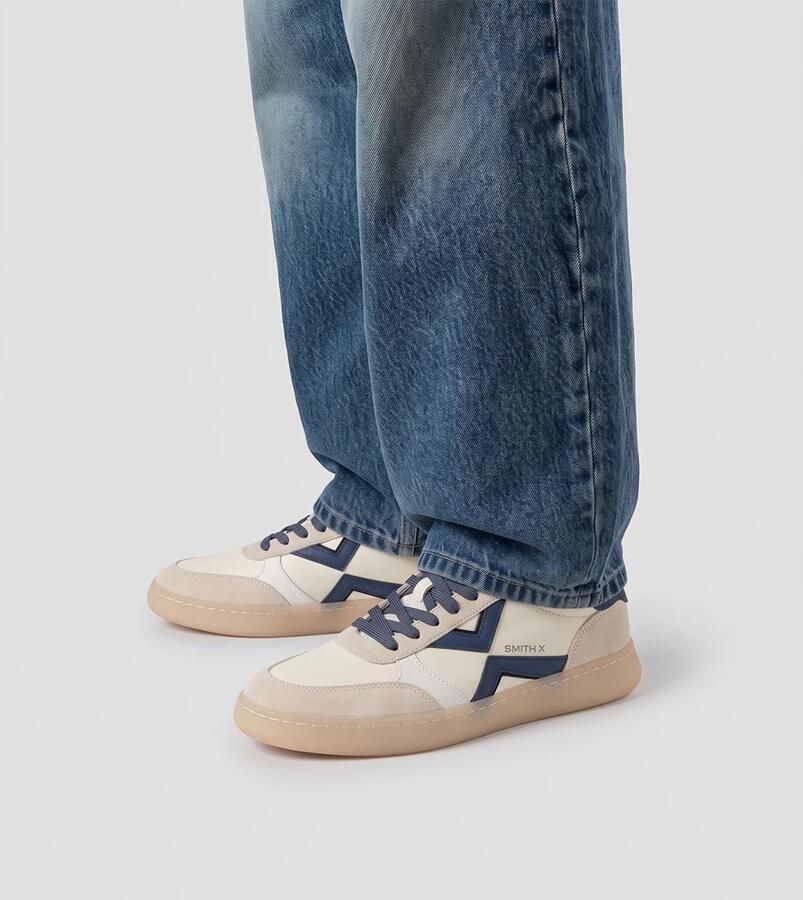Autry Witte Leren Sneakers met Geborduurd Logo White Dames - Foto 7