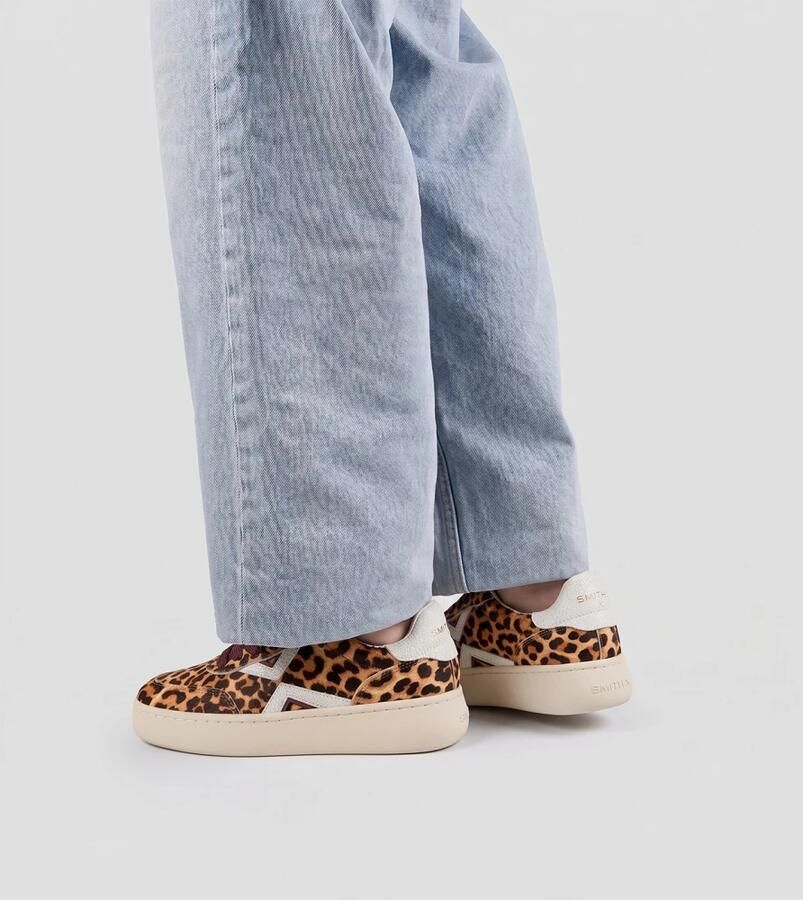 Philippe Model Italiaans Ambachtelijk Leren Sneakers White Dames - Foto 2