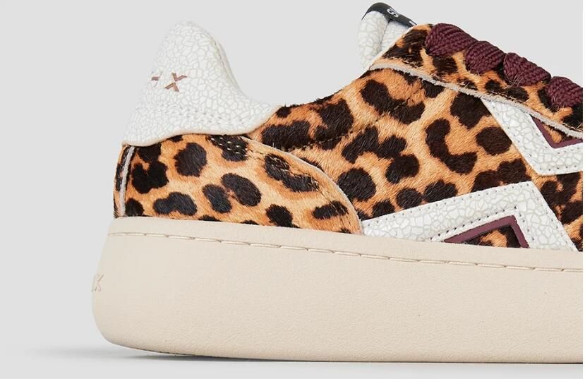 Philippe Model Italiaans Ambachtelijk Leren Sneakers White Dames - Foto 5