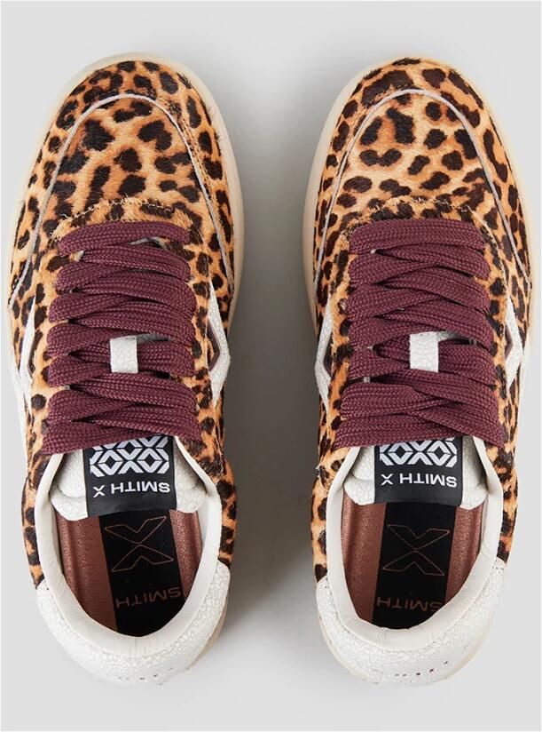 Philippe Model Italiaans Ambachtelijk Leren Sneakers White Dames - Foto 3