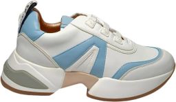 Alexander Smith Moderne Marmer Vrouw Sneaker Wit Blauw White Dames