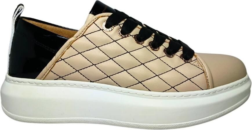 Alexander Smith Damesschoen Wembley met Logo Beige Dames - Foto 6