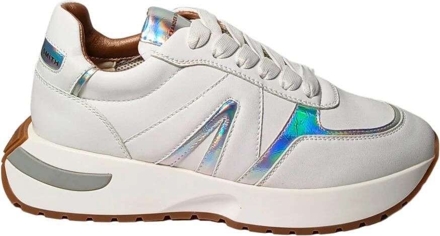 Alexander Smith Witte Leren Sneaker White Dames - Foto 2