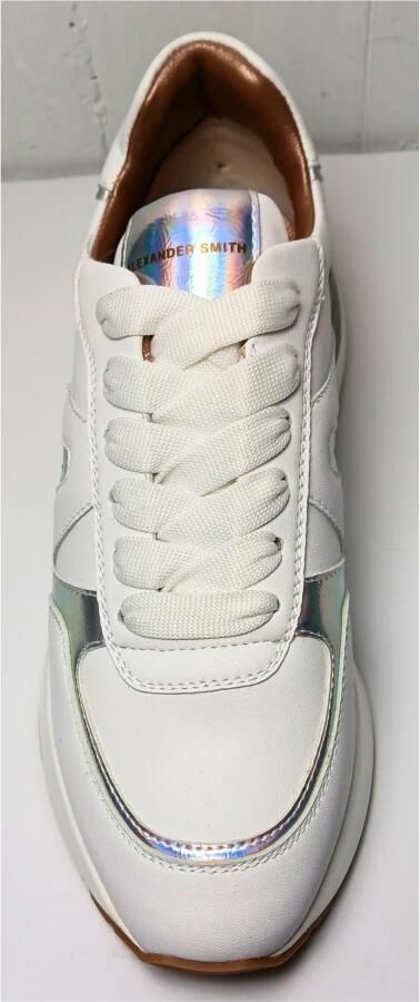 Alexander Smith Witte Leren Sneaker White Dames - Foto 3
