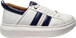 Alexander Smith Sneakers Wit Blauw Herfst Winter 2023 2024 White Heren