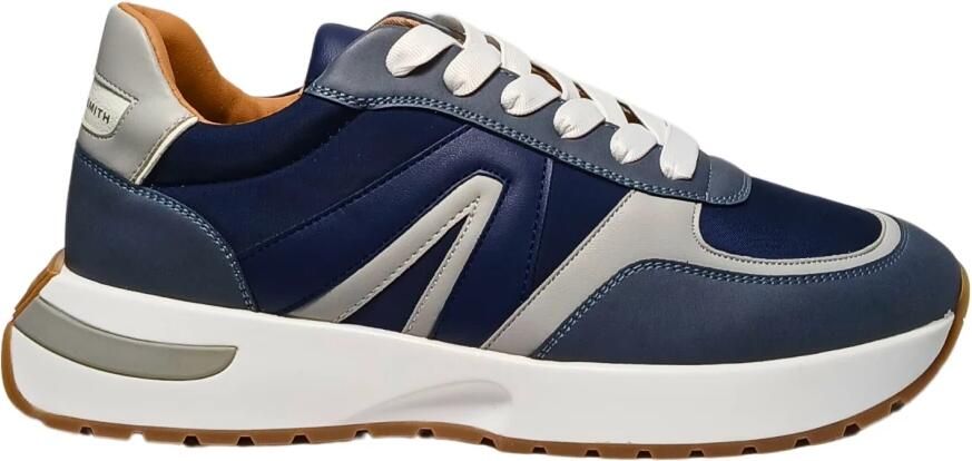 Alexander Smith Blauwe Runner Sneakers Blue Heren - Foto 3