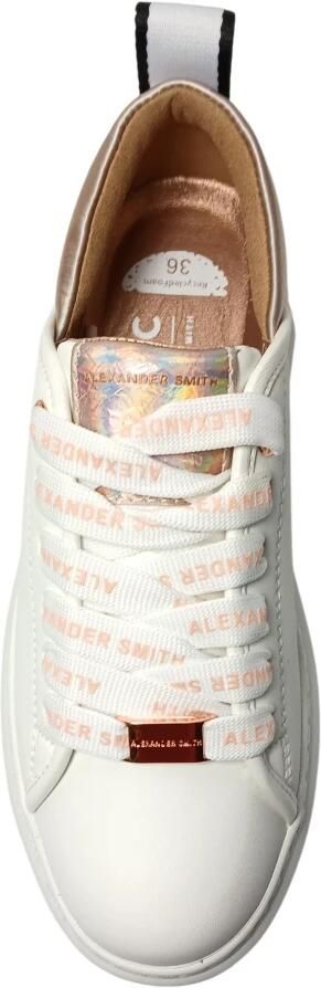 Alexander Smith Witte Multicolor Leren Sneaker Multicolor - Foto 3