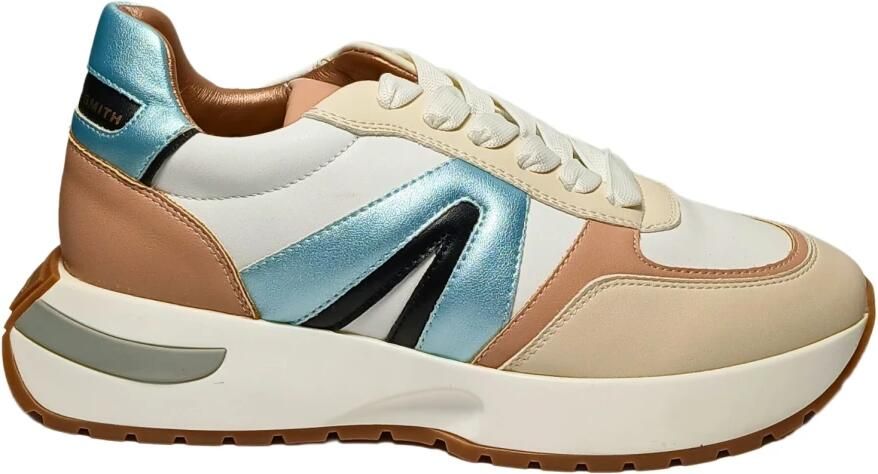 Alexander Smith Stijlvolle leren sneakers voor dames Multicolor Dames - Foto 2