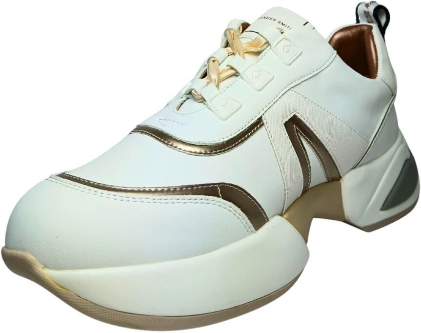 Alexander Smith Marmer Wit Goud Sneakers Multicolor Dames - Foto 2
