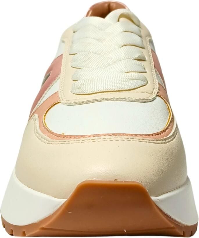 Alexander Smith Leren Sneaker Ivory Rose White Dames - Foto 2