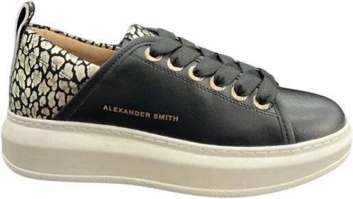 Alexander Smith Polyester Sneakers Leren Sa stelling Stijl E1D