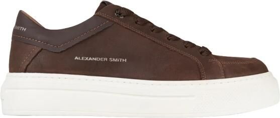 Eleventy Lage sneakers van hertenleer