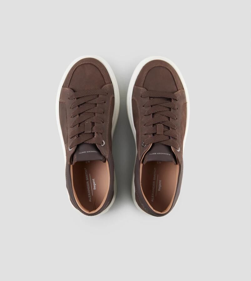 Eleventy Lage sneakers van hertenleer - Foto 6