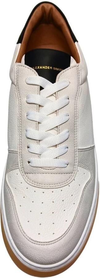 Alexander Smith Grijze Witte Sneakers Model Harrow Man White Heren - Foto 3