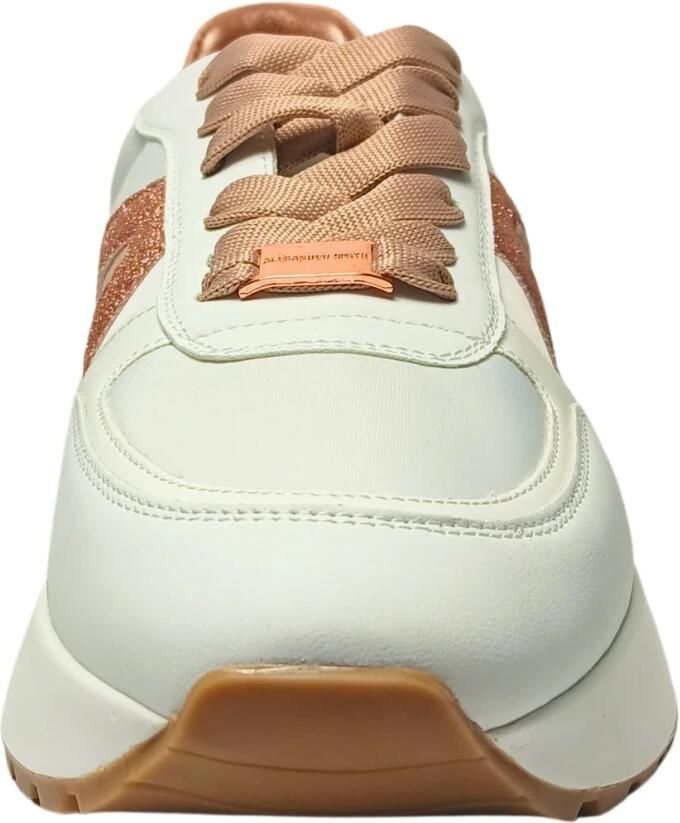 Alexander Smith Witte Koperen Sneaker voor Vrouwen White Dames - Foto 2