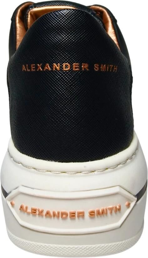 Alexander Smith Zwarte Donna Lancaster Sneakers Black Dames - Foto 2