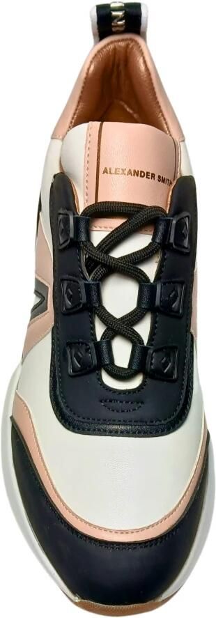 Alexander Smith Witte Leren Sneaker White Dames - Foto 4