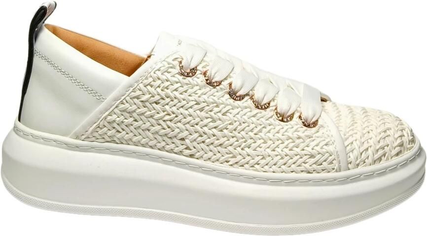 Alexander Smith Witte Leren Sneaker White Dames - Foto 3