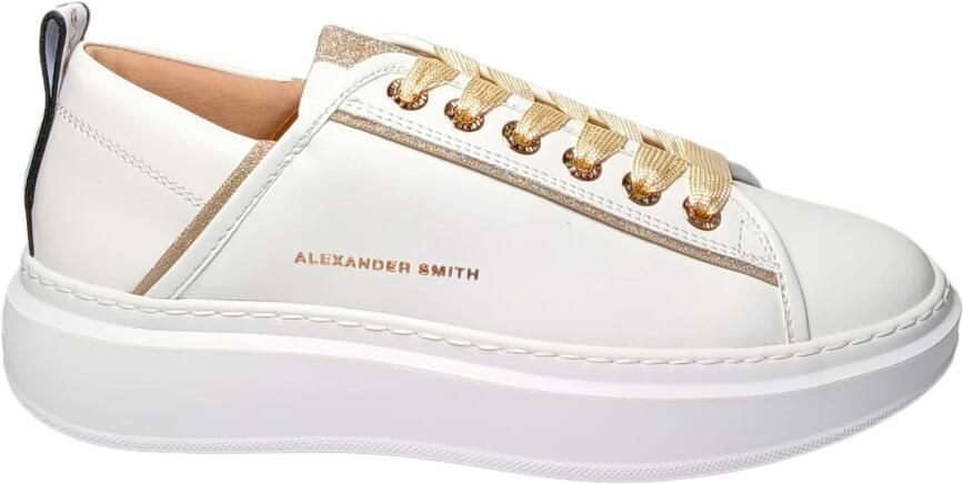 Alexander Smith Wembley White Silver Sneakers White Dames - Foto 3