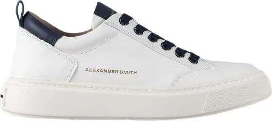 Alexander Smith Lage Sneakers BOND ASBCBDM 3297-WHITE BLU - Foto 2
