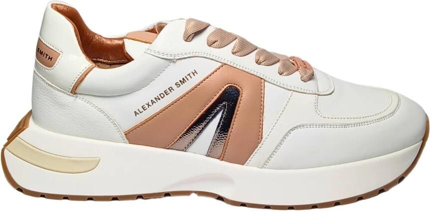Alexander Smith Witte Nude Hyde Dames Sneakers White Dames - Foto 2