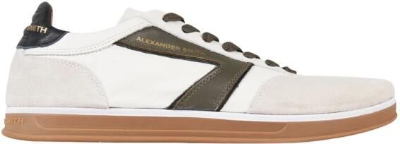 Autry Witte Leren Sneakers met Geborduurd Logo White Dames