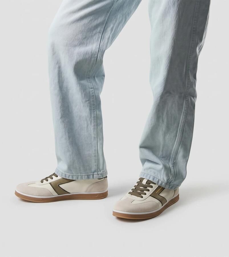 Autry Witte Leren Sneakers met Geborduurd Logo White Dames - Foto 4