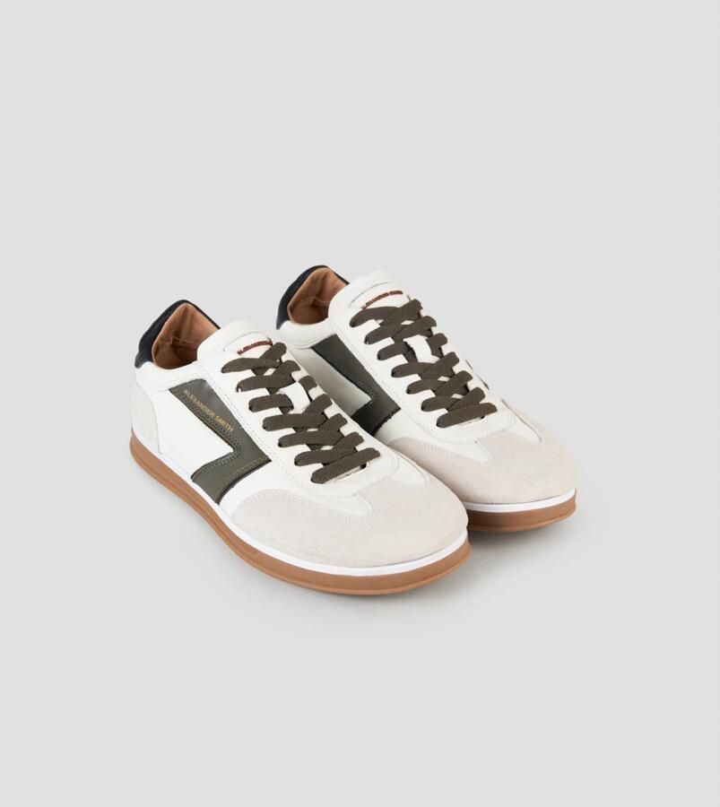 Autry Witte Leren Sneakers met Geborduurd Logo White Dames - Foto 5