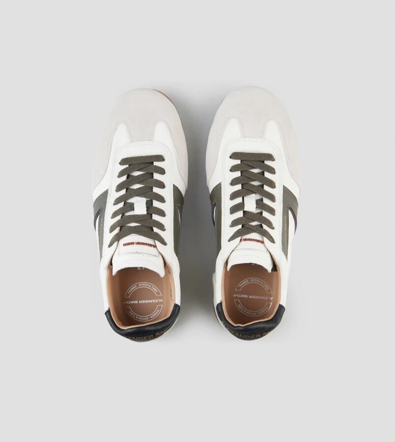 Autry Witte Leren Sneakers met Geborduurd Logo White Dames - Foto 6