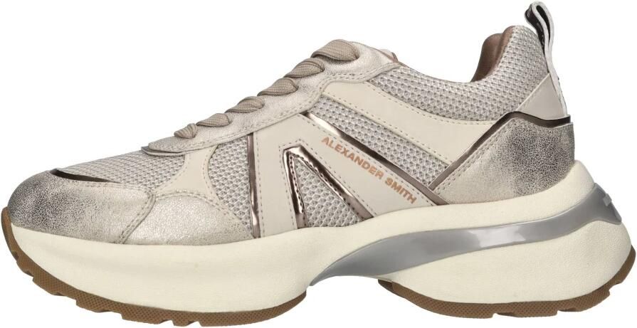 ALEXANDER SMITH Lage Sneakers Dames Victoria Maat: 41 Materiaal: Textiel Kleur: Beige - Foto 2