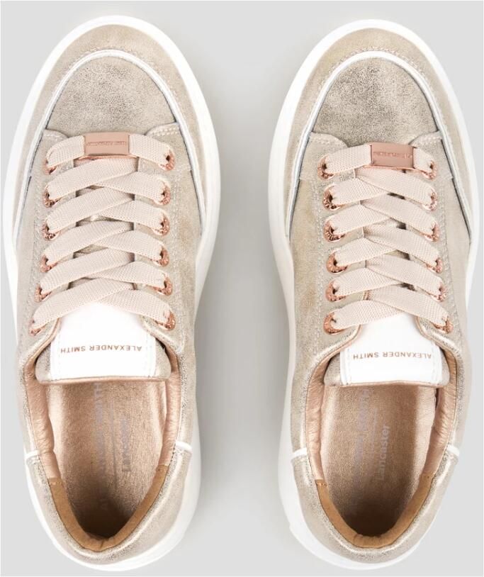 Alexander Smith Vintage metallic urban sneakers koperen stijl