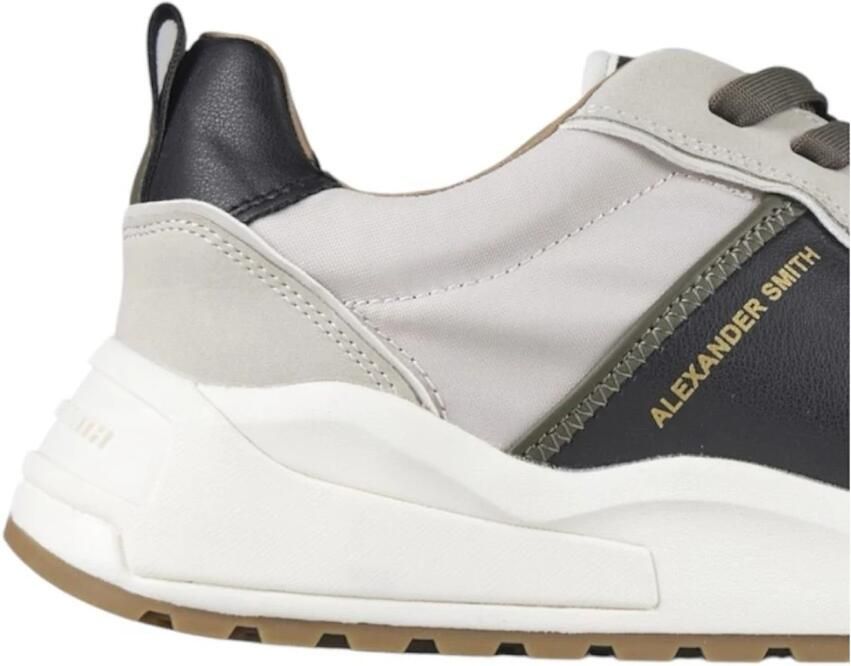 Alexander Smith Witte lage sneakers