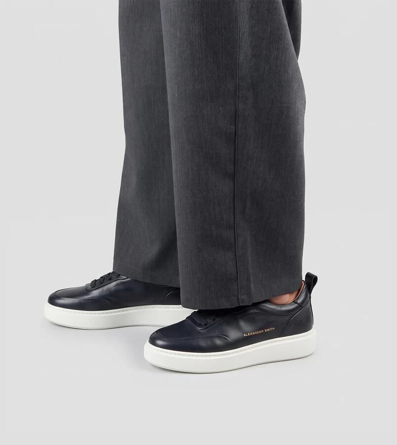Doucal's Geborsteld leren Derby veterschoenen Black Heren - Foto 3