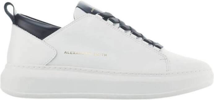 Alexander Smith Wit Zwart Sneakers Herfst Winter 2023 2024 White Heren