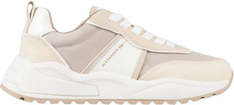 Alexander Smith Beige Sneakers EcoDover Stijl