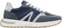 Alexander Smith Blauwe Runner Sneakers Sportieve Stijl Blue Heren - Thumbnail 1