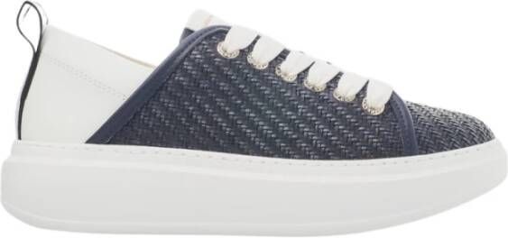 Alexander Smith Blauwe Wembley Vrouw Sneakers Blue Dames - Foto 2