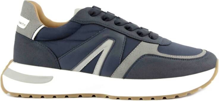 Alexander Smith BLU Stijlvolle Sneakers Blue Heren