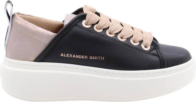 Alexander Smith Lage Sneakers LANCASTER ASBCLSW 1912-BLK BLACK - Foto 5