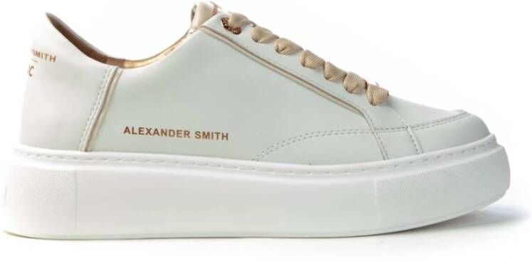 Alexander Smith Eco Greenwich Sneakers Vrouw Wit Crème White Dames